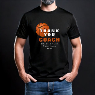 Camiseta Ball de baloncesto Gracias entrenador