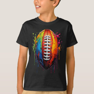 Camiseta Ball de deportes gráfico Drip de fútbol Jugador Fa