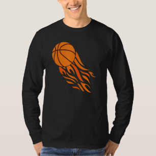 Camiseta Ball Fiery Shot Player Mom Dad