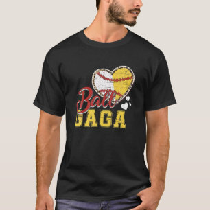 Camiseta Ball Gaga Softbol Béisbol Mujeres Deportivas
