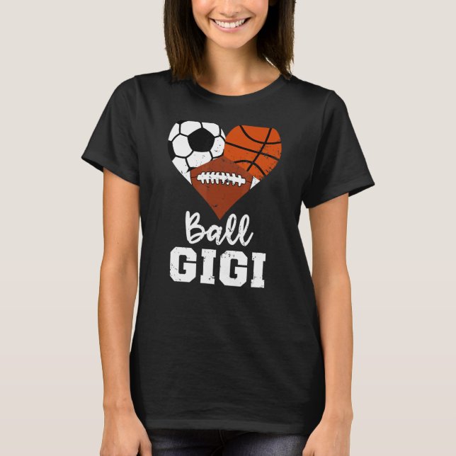 Camiseta Ball Gigi Hearter Soccer Basketball Football Gigi (Anverso)