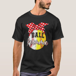 Camiseta Ball Grammie Baseball Softball Sport Lover Funny