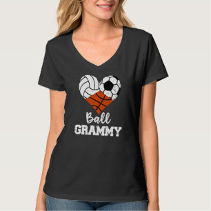 Camiseta Ball Grammy Hearleyball Soccer Basketball Gr