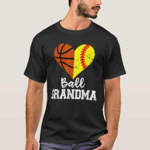 Camiseta Ball Grandma Funny Softball Basketball Abuela