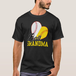 Camiseta Ball Grandma Softball Baseball Para El Día de la M