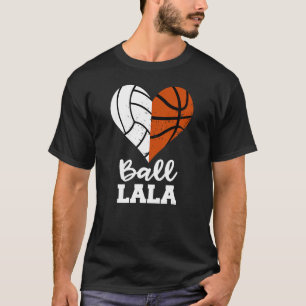 Camiseta Ball LaLaHeart Funny Volleyball Básquetbol LaLa