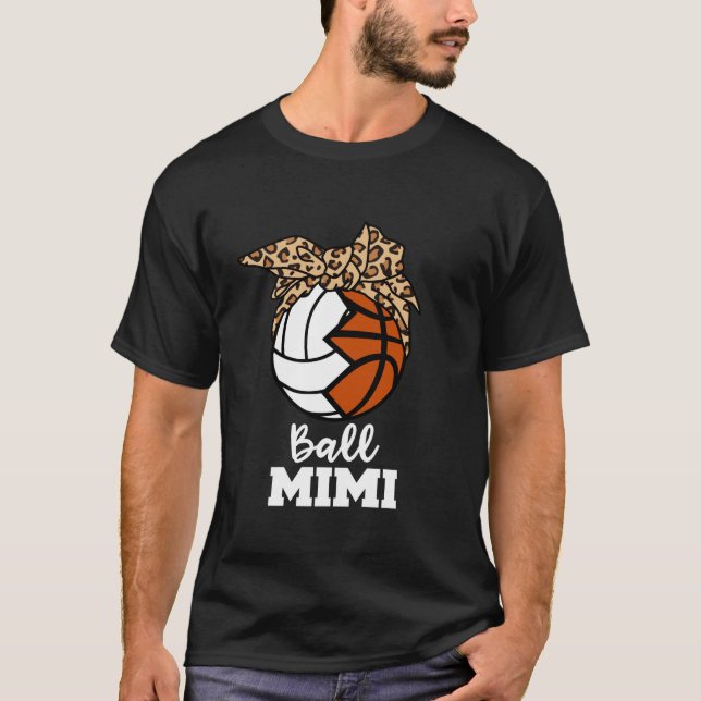 Camiseta Ball Mimi Funny Voleibol Baloncesto Mimi (Anverso)