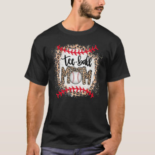 Camiseta Ball Mom's Day Mother Teeball Mom Leopard 5