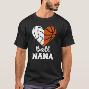 Camiseta Ball Nana Funny Voleibol de Baloncesto Nana