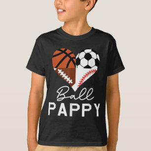 Camiseta Ball Pappy Basketball Fútbol Béisbol