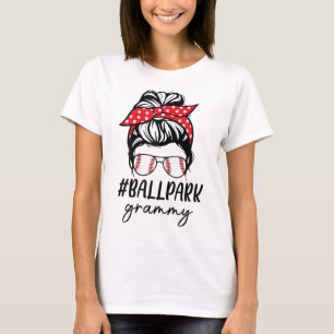Camiseta Ball Park Grammy Baseball Softball Mother's Day Ba