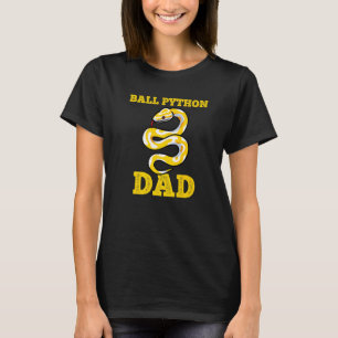 Camiseta Ball Python Dad Snake Mascota Dueño