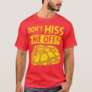 Camiseta Ball Python Hombres Mujeres Serpiente divertida