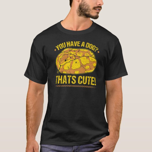 Camiseta Ball Python lindo Banana Ball Royal Python (Anverso)