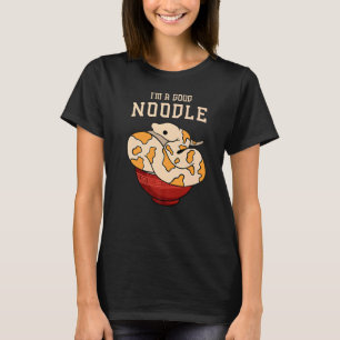 Camiseta Ball Python para que soy un buen fideo