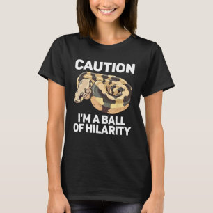Camiseta Ball Python Snake Reptile Noodle Reptile Snek 6
