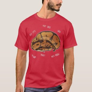 Camiseta Ball Python Wow Snek