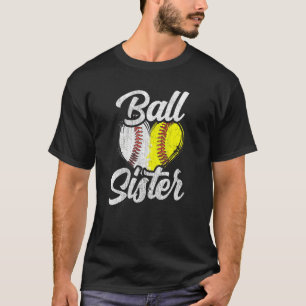 Camiseta Ball Sister Béisbol equipo deportivo