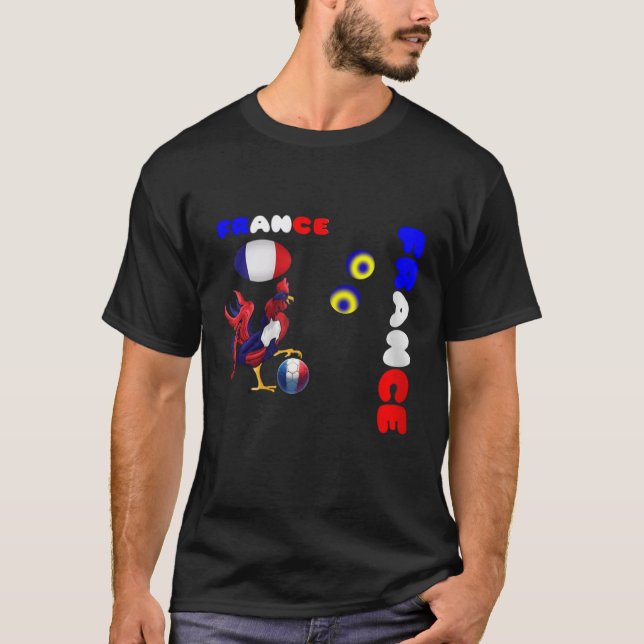 Camiseta ball soccer France  (Anverso)