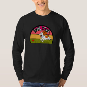 Camiseta Ball Y'all Dog and Ball Dog perseguidor Ball