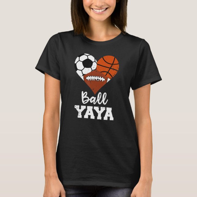 Camiseta Ball Yaya Hearter Soccer Basketball Yaya 1 (Anverso)