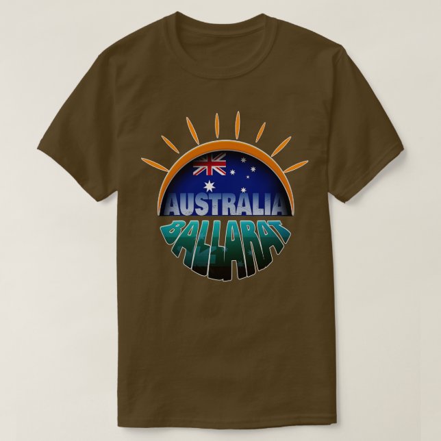Camiseta Ballarat australia (Diseño del anverso)