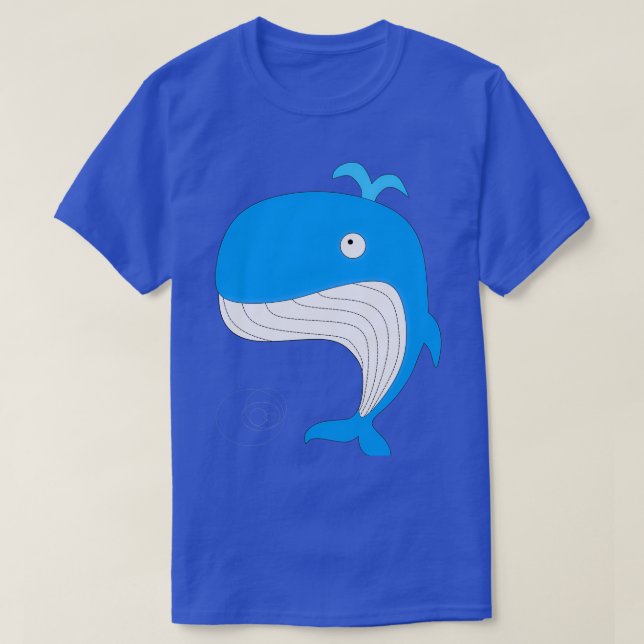 Camiseta ballena 6 (Diseño del anverso)