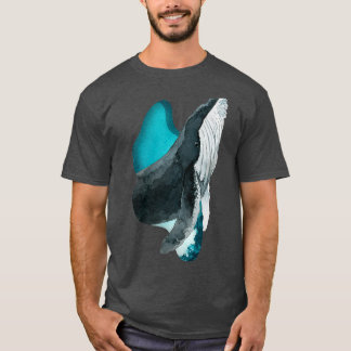 Camiseta Ballena acuarela