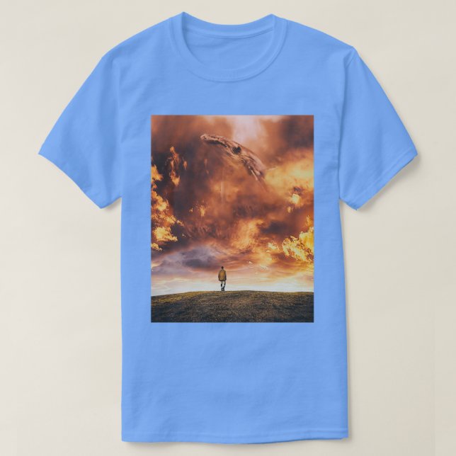 Camiseta Ballena al atardecer 4 (Diseño del anverso)