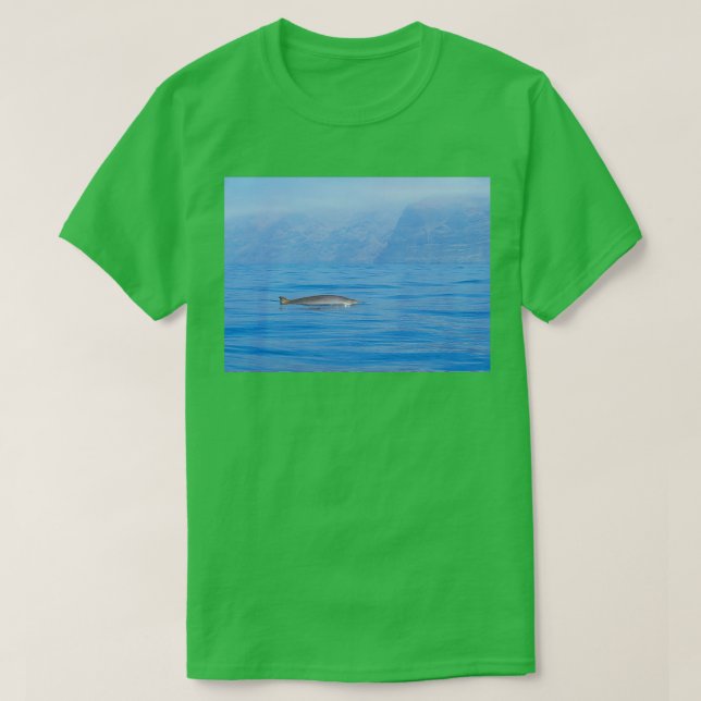 Camiseta Ballena al horno en la niebla (Diseño del anverso)