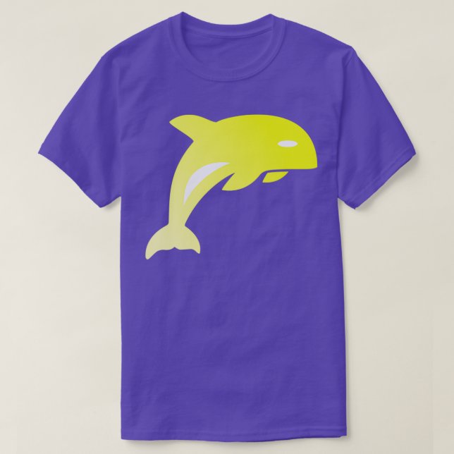 Camiseta Ballena amarilla 1 (Diseño del anverso)