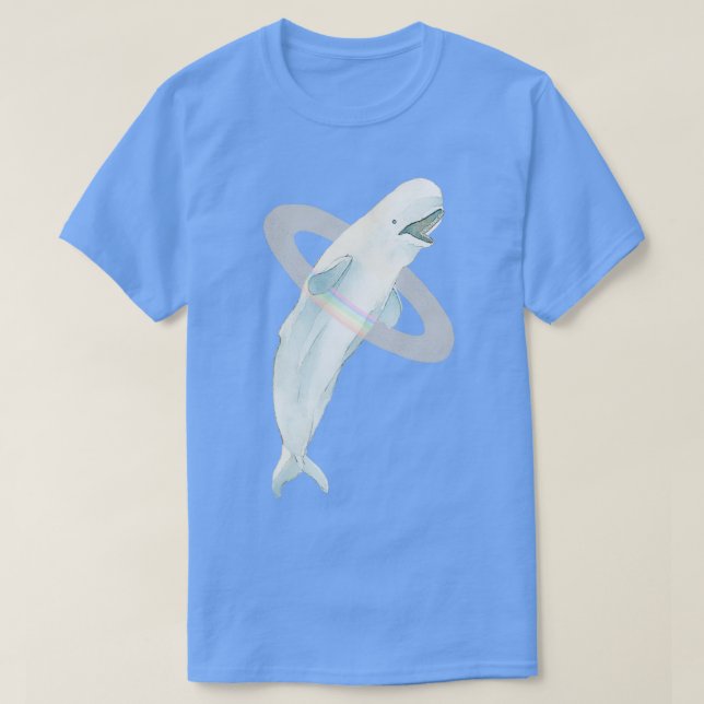 Camiseta Ballena arco iris de Beluga (Diseño del anverso)
