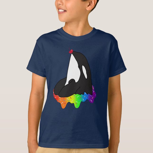 Camiseta Ballena asesina de Orca (Anverso)