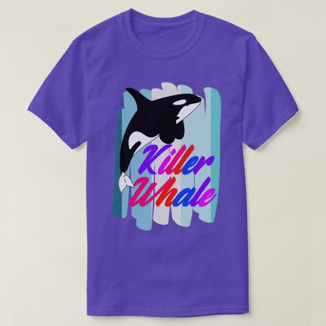 Camiseta Ballena asesina de orca 10 (Diseño del anverso)