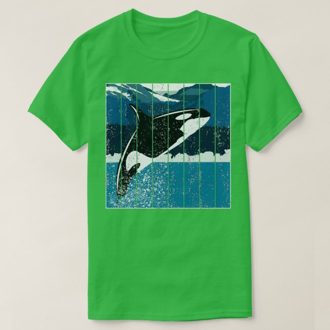 Camiseta Ballena asesina de Orca 11 (Diseño del anverso)