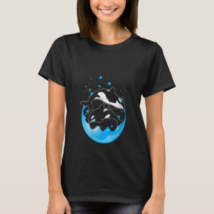 Camiseta Ballena asesina de orca animal orca animal