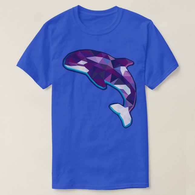Camiseta Ballena asesina de orca ascendente (Diseño del anverso)