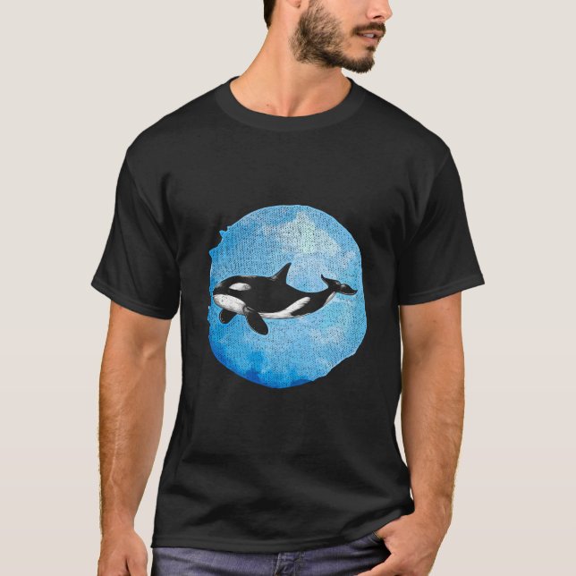 Camiseta Ballena asesina de orca marina (Anverso)