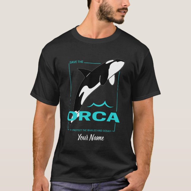 Camiseta Ballena asesina de orcas para un chica que ama las (Anverso)