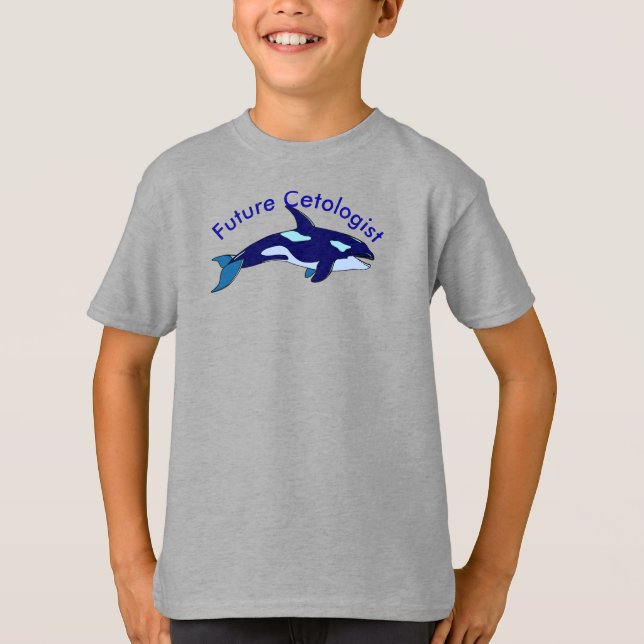Camiseta Ballena asesina para cietólogos futuros (Anverso)