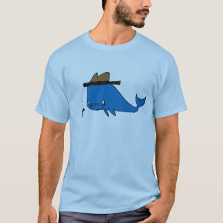 Camiseta Ballena azul