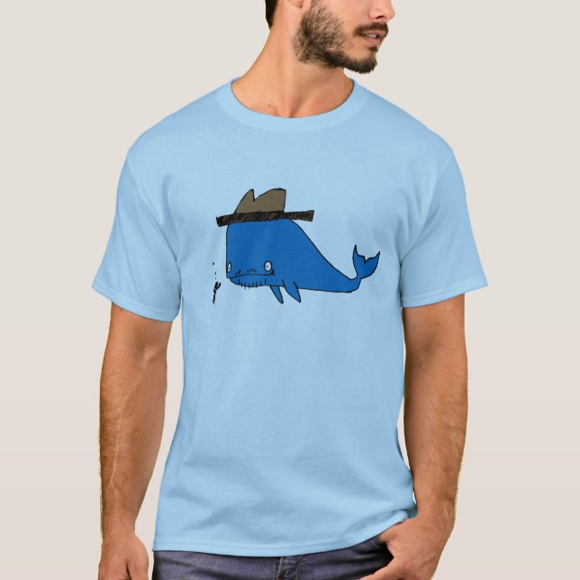 Camiseta Ballena azul (Anverso)