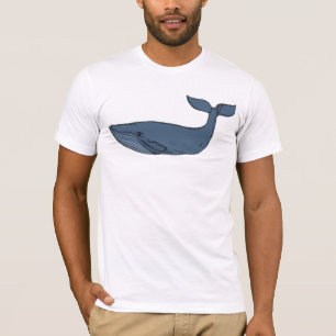 Camiseta Ballena azul