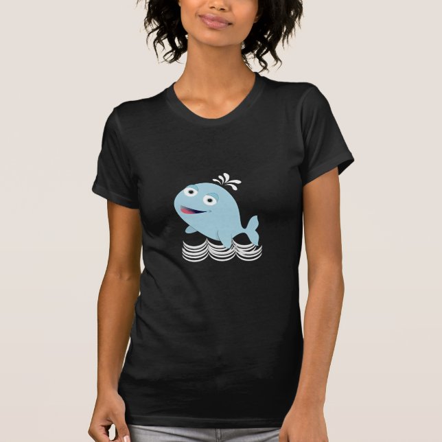 Camiseta Ballena azul (Anverso)