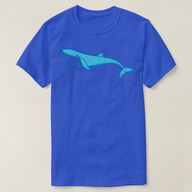 Camiseta Ballena azul 12 (Diseño del anverso)