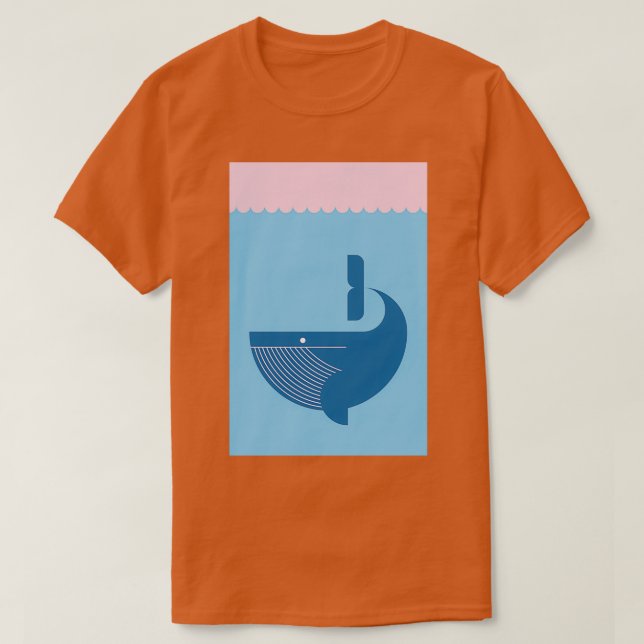 Camiseta Ballena azul 2 7 (Diseño del anverso)