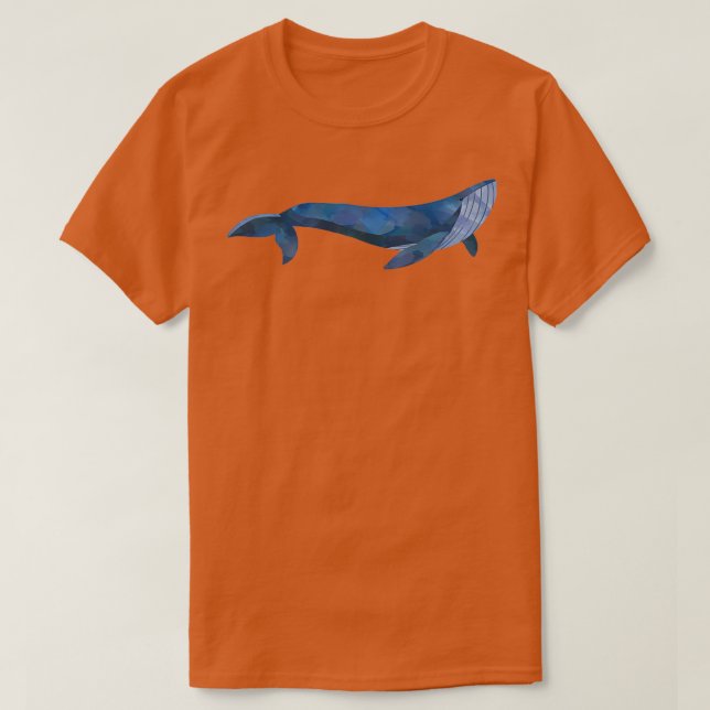 Camiseta Ballena azul 46 (Diseño del anverso)