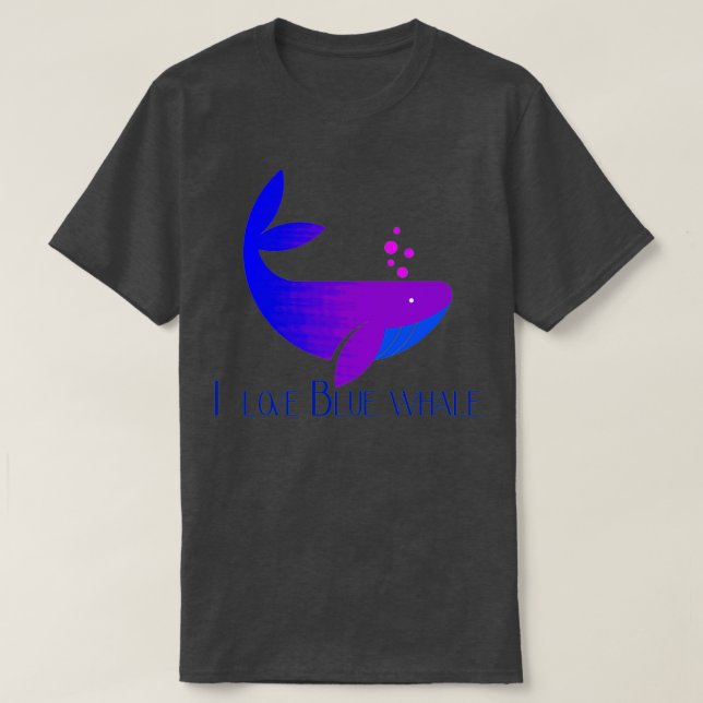 Camiseta Ballena azul 58 2 (Diseño del anverso)