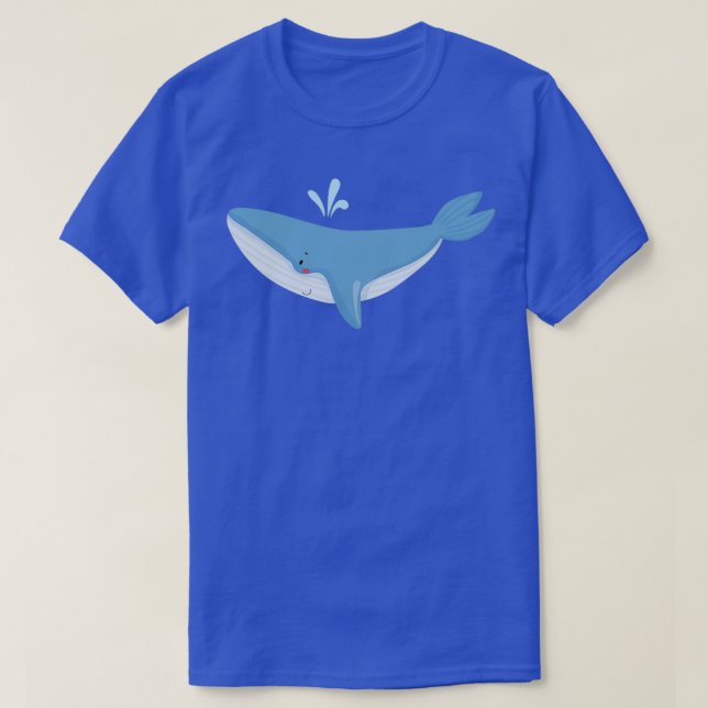 Camiseta Ballena azul 75 1 (Diseño del anverso)