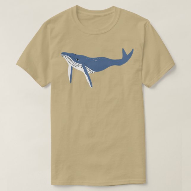 Camiseta Ballena azul 77 (Diseño del anverso)